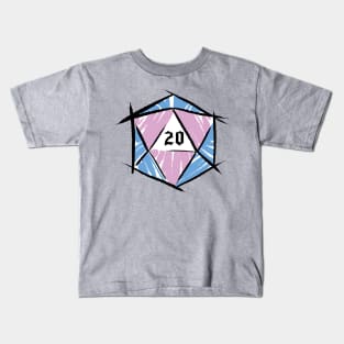 Trans Pride Dice Kids T-Shirt